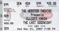 Elliott Yamin / The Last Goodnight / Josh Hoge on Nov 21, 2007 [272-small]
