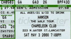 Hanson / Kate Voegele / Stephen Kellogg & the Sixers on May 3, 2008 [292-small]