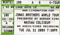 Jonas Brothers / Jordin Sparks / Honor Society / Wonder Girls on Jul 21, 2009 [362-small]