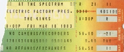 The Kinks / Kix on May 21, 1983 [370-small]