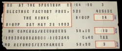 The Kinks / Kix on May 21, 1983 [405-small]