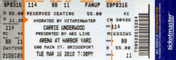 Carrie Underwood / Sons of Sylvia / Craig Morgan on Mar 16, 2010 [421-small]