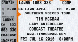 Tim McGraw / Lady Antebellum / Love & Theft on Jul 16, 2010 [458-small]