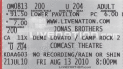 The Jonas Brothers / Demi Lovato on Aug 13, 2010 [476-small]