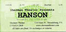 Hanson / Jarrod Gobel / Kicking Daisies on Nov 19, 2010 [500-small]