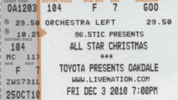 Christina Perri / Kris Allen / Guster / Goo Goo Dolls / Sara Bariellies on Dec 3, 2010 [506-small]