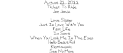 Joe Jonas / Andy Grammer / Shaggy / Jason DeRulo on Aug 21, 2011 [561-small]