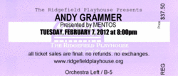 Andy Grammer / Robert Gillies / Action Item / Ryan Star on Feb 7, 2012 [609-small]