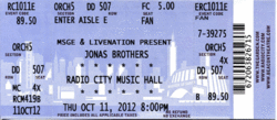 Jonas Brothers on Oct 11, 2012 [669-small]