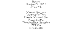 Hanson on Oct 22, 2012 [673-small]