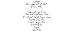 Hanson on Oct 22, 2012 [675-small]