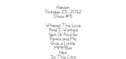 Hanson on Oct 23, 2012 [678-small]