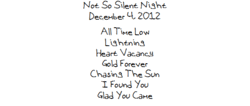 Not So Silent Night on Dec 4, 2012 [692-small]