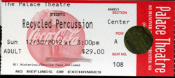 Recycled Percussion on Dec 30, 2012 [705-small]