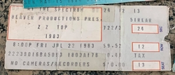 ZZ Top / Sammy Hagar on Jul 22, 1983 [708-small]