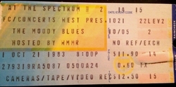 The Moody Blues / Stevie Ray Vaughan on Oct 21, 1983 [716-small]