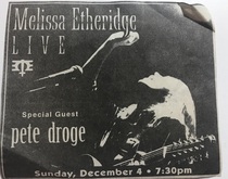Melissa Etheridge / Pete Droge on Dec 4, 1995 [738-small]