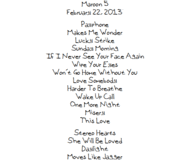 Maroon 5 / Neon Trees / Owl City / Rozzi on Feb 22, 2013 [763-small]