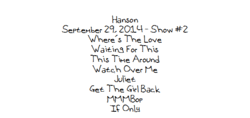 Hanson on Sep 29, 2014 [898-small]