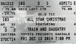 Train / Matt Nathanson / Ingrid Michaelson / Daughtry / Echosmith / Jersey Boys on Dec 12, 2014 [904-small]