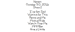 Hanson on Oct 30, 2016 [016-small]