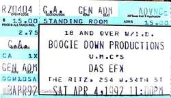 Boogie Down Productions / DAS EFX / U.M.C.'s on Apr 4, 1992 [051-small]