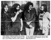 Jerry Garcia Band / The Paxton Brothers on Oct 31, 1975 [070-small]