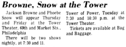 Jackson Browne / Phoebe Snow on Mar 27, 1975 [071-small]