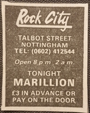 Nottingham Evening Post, Marillion / Peter Hammill on Mar 30, 1983 [166-small]