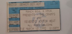 The Cramps / The Reverend Horton Heat on Mar 10, 1992 [249-small]