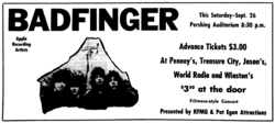 Badfinger on Sep 26, 1970 [256-small]