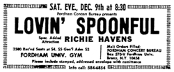 The Lovin' Spoonful / Richie Havens on Dec 9, 1967 [389-small]