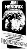 Jimi Hendrix / Hanseatic League / Terry And The Telstars on Mar 16, 1968 [428-small]