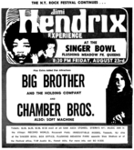 Jimi Hendrix / janis joplin / Big Brother And The Holding Company / The Chambers Brothers / Soft Machine on Aug 23, 1968 [439-small]