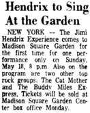 Jimi Hendrix / Buddy Miles Express / Cat Mother and the All Night Newsboys on May 18, 1969 [475-small]