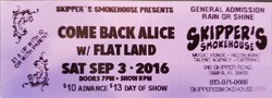 Come Back Alice / Flat Land on Sep 3, 2016 [479-small]