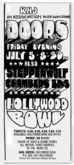 The Doors / Chambers Brothers / Steppenwolf on Jul 5, 1968 [546-small]