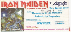 Iron Maiden / Anthrax on Oct 21, 1990 [690-small]