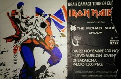 Iron Maiden / Michael Schenker Group on Nov 22, 1983 [735-small]