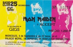 Iron Maiden / Accept on Sep 5, 1984 [736-small]