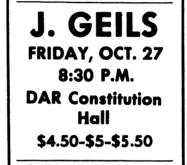 The J. Geils Band / Grin on Oct 27, 1972 [764-small]