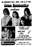 iron butterfly / Don Ellis Orchestra on Nov 14, 1970 [767-small]