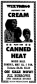 Cream / Canned Heat on May 12, 1968 [791-small]