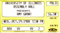 Amy Grant / Michael W. Smith on Oct 19, 1988 [793-small]