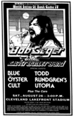 Bob Seger & The Silver Bullet Band / Blue Oyster Cult / Todd Rundgren / The Cars on Aug 26, 1978 [861-small]