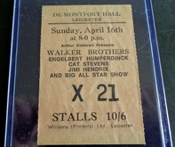 The Walker Brothers / Englebert humperdink / Yusuf / Cat Stevens / Jimi Hendrix / The Californians on Apr 16, 1967 [959-small]