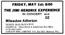 Jimi Hendrix / Oz on May 1, 1970 [443-small]