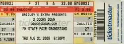 3 Doors Down / Hinder / Staind / Jet Black Stare on Aug 21, 2008 [451-small]