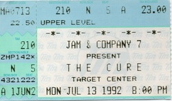 Cranes / The Cure on Jul 13, 1992 [495-small]