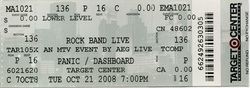 Dashboard Confessional / Panic! At the Disco / Plain White T's / The Cab on Oct 21, 2008 [506-small]